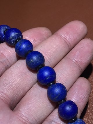 青金石|阿富汗回流：老青金石 手串