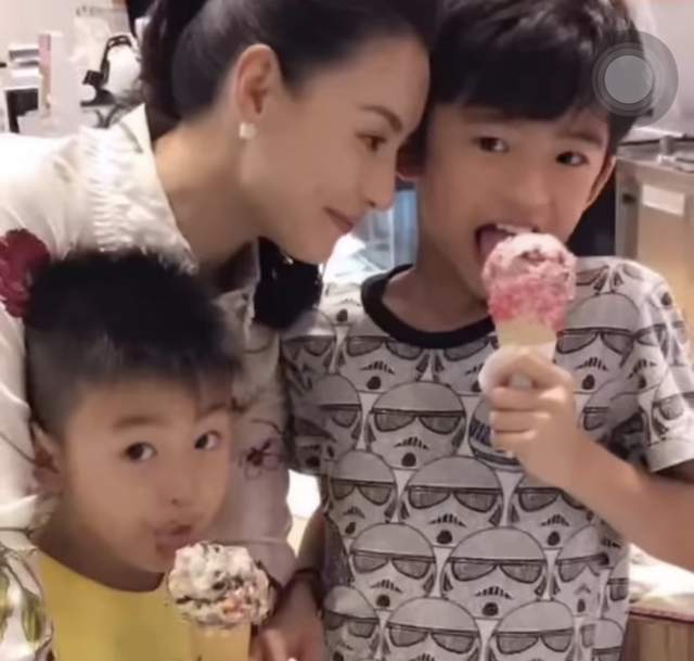 张柏芝|张柏芝15岁大儿子近照曝光,五官与谢霆锋差距大!