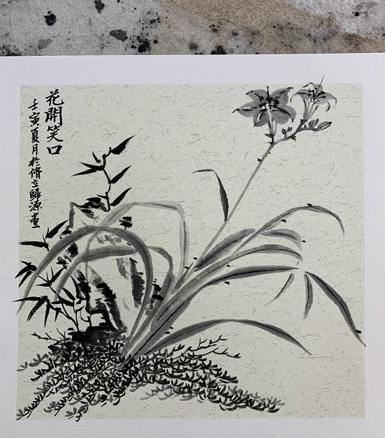 夏雨|夏雨:为“520”注入书香气,用3幅花鸟画当礼物给老婆袁泉送惊喜