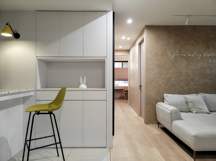 去“客厅化”的家,对于中小户型来说,实用性更高