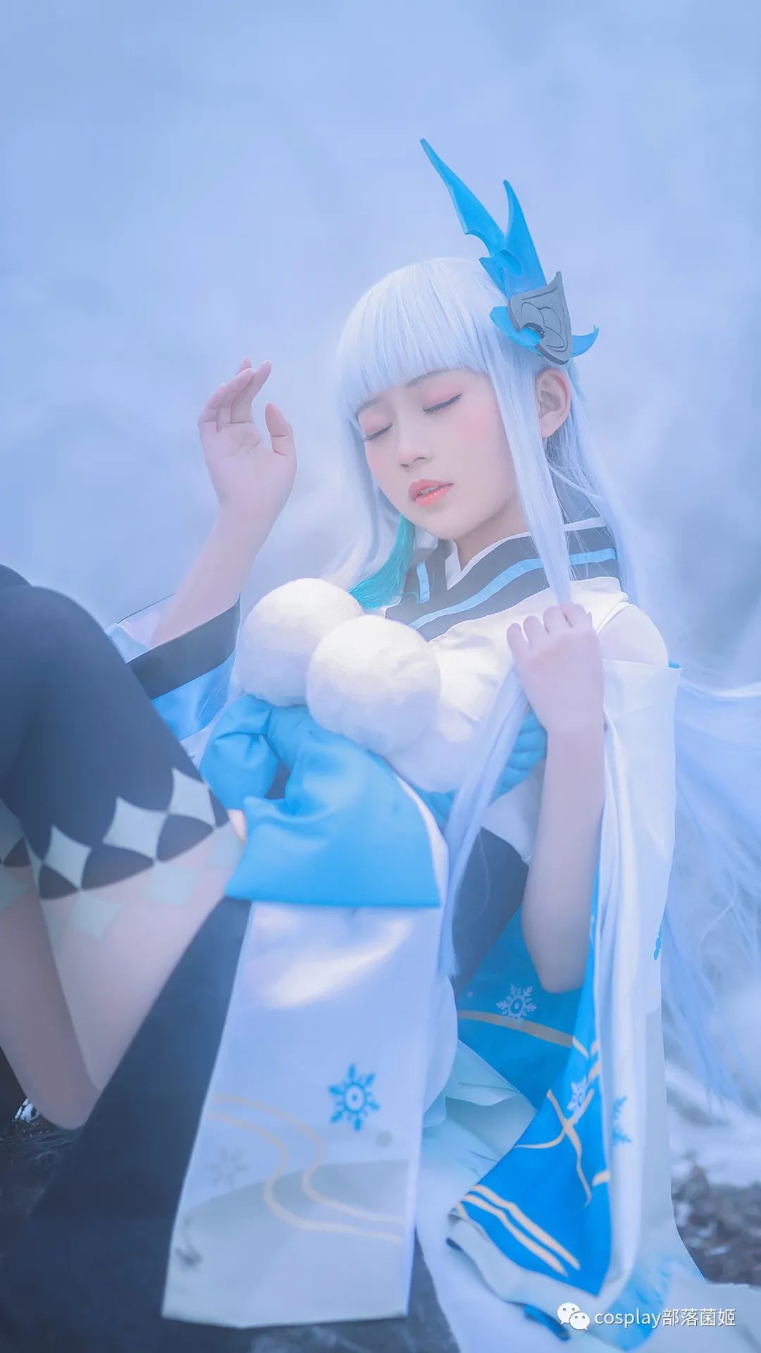 老虎|cos：阴阳师蝉冰雪女cos正片@修老虎