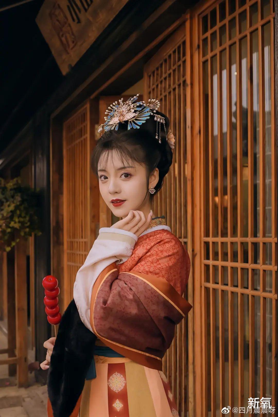 古装剧|汉服美少女全麦小核桃也转型去拍戏了？