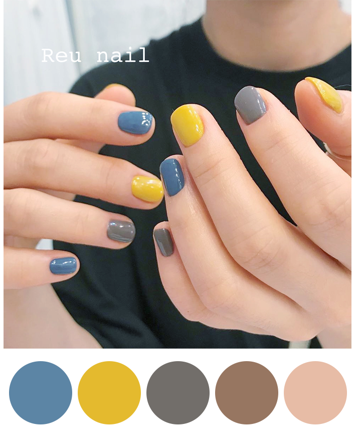 色啦 夏季跳色美甲指南!再也不怕配错色啦~