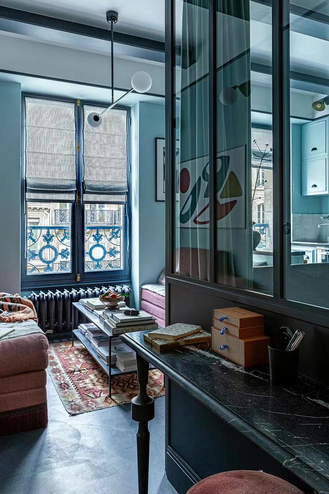 25㎡巴黎女人的小家,精致复古功能齐全,清新美丽创造蜗居奇迹