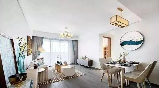 116平现代中式风装修,一个端庄优雅的时尚之家,永远不会过时