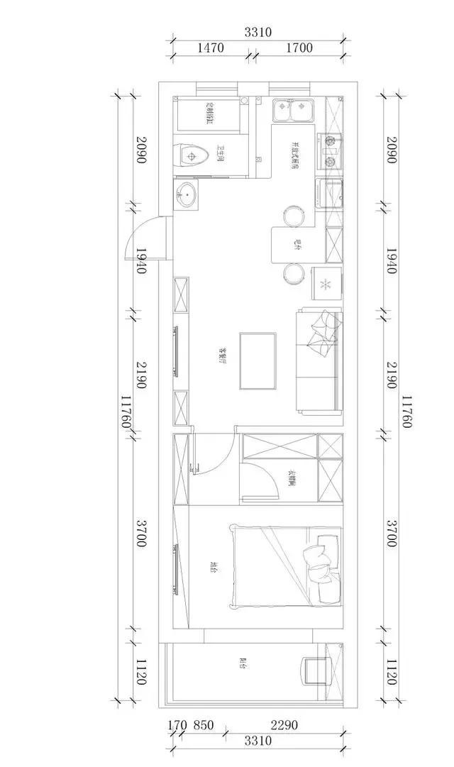 80后夫妻买上海38㎡二手房，改造后拥有豪华衣帽间，住出别墅感！