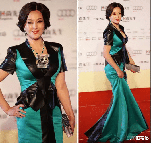 穿衣搭配|盘点中年女明星红毯“作妖记”，社会你大姐，没啥不敢穿