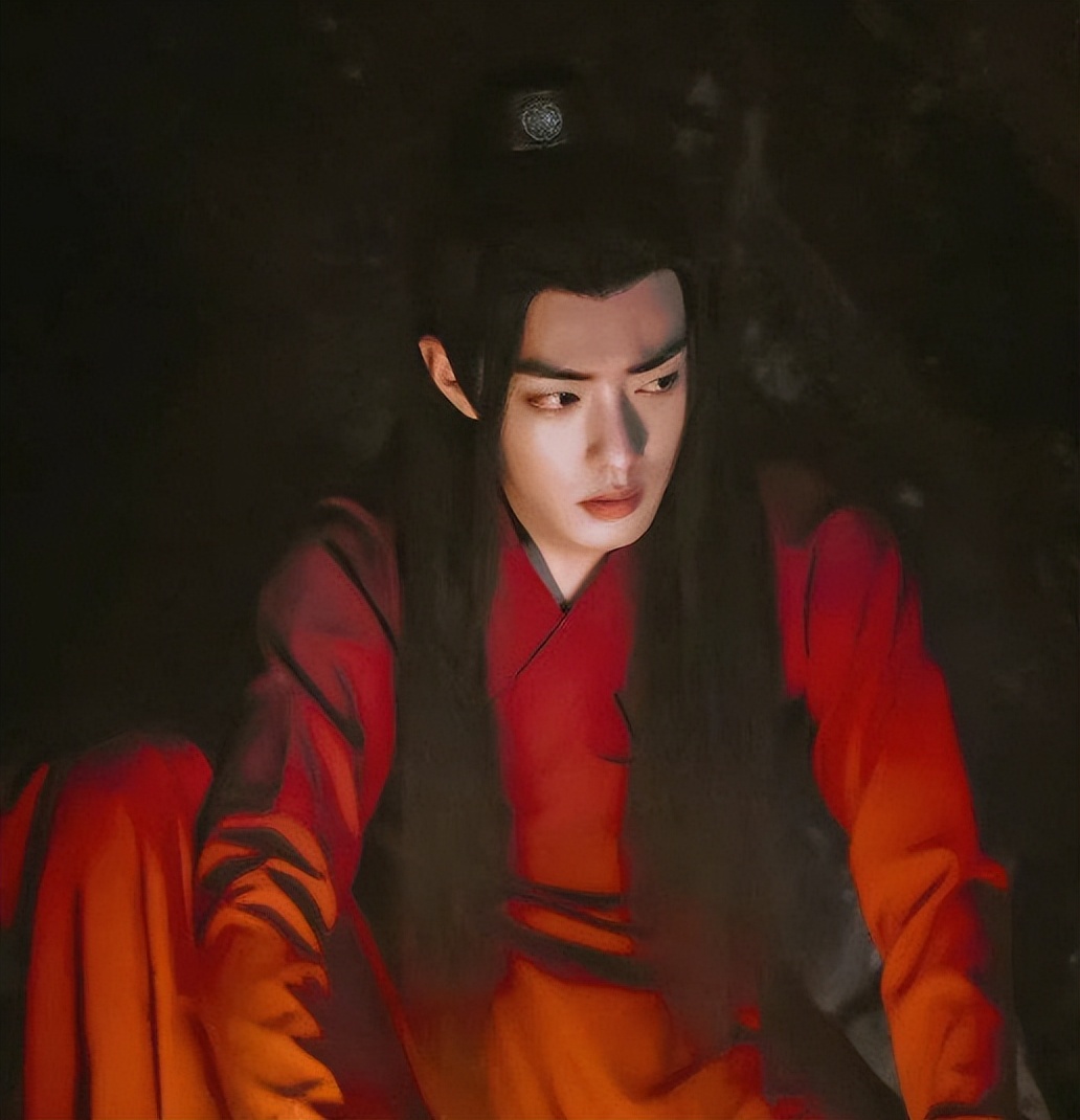 肖战|肖战《玉骨遥》红衣路透曝光！满屏长腿气质佳，看到颜值：爱了！