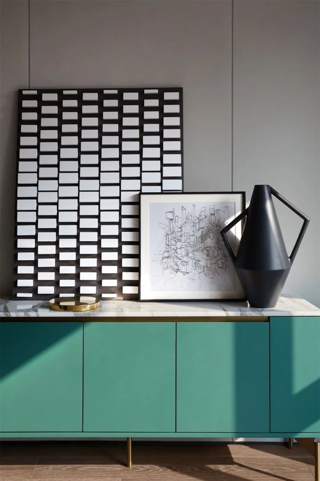 130平清新简约风三居室,绿色的高级应用!