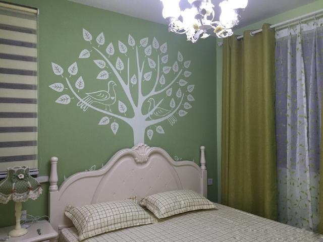 老婆喜欢绿色,拿了20万装修新房,朋友来了之后狂吐槽一屋子的绿