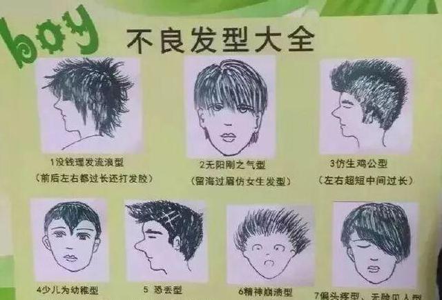 发型 中学生“发型标准”出炉,男生平头更阳光了,女生吐槽:太难看了