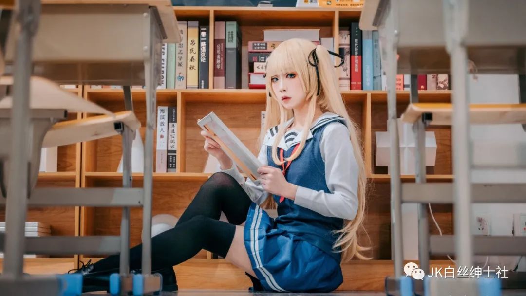 |cos:金发双马尾的英梨梨cos正片@南歌