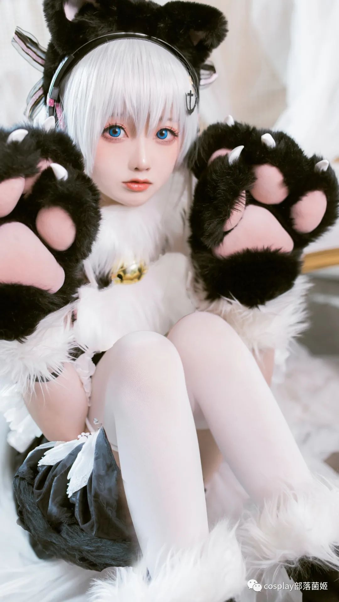 碧蓝航线|cos：碧蓝航线cos正片女仆哈曼cos正片@嶋葵