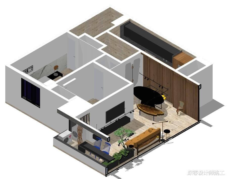 80㎡住着一位独居男青年,为追求高品质,设计装修全是他一手抓