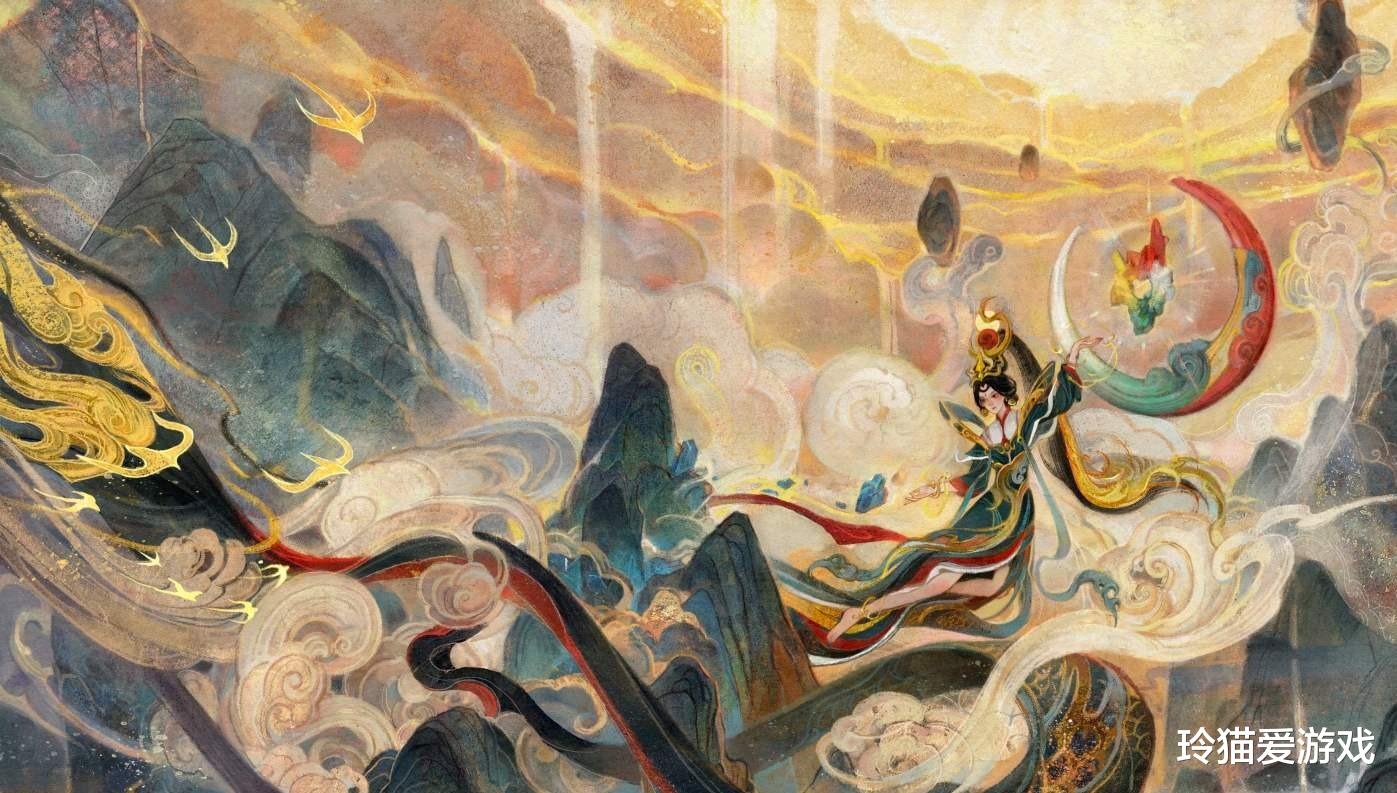 女娲|女娲全新“真传说”限定皮肤—补天 是否值得入手？大招图案你知道是什么吗？