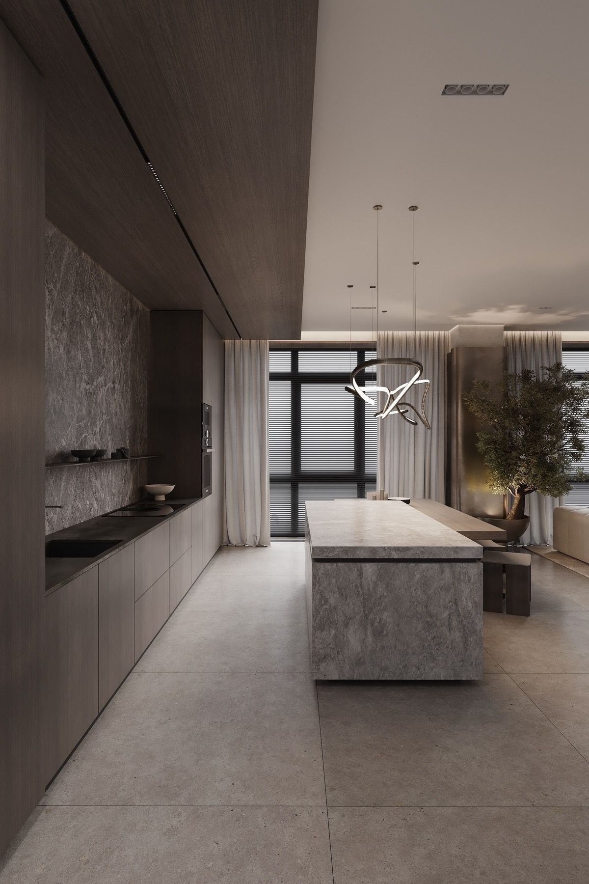 黑色与灰色完美诠释家居美学设计