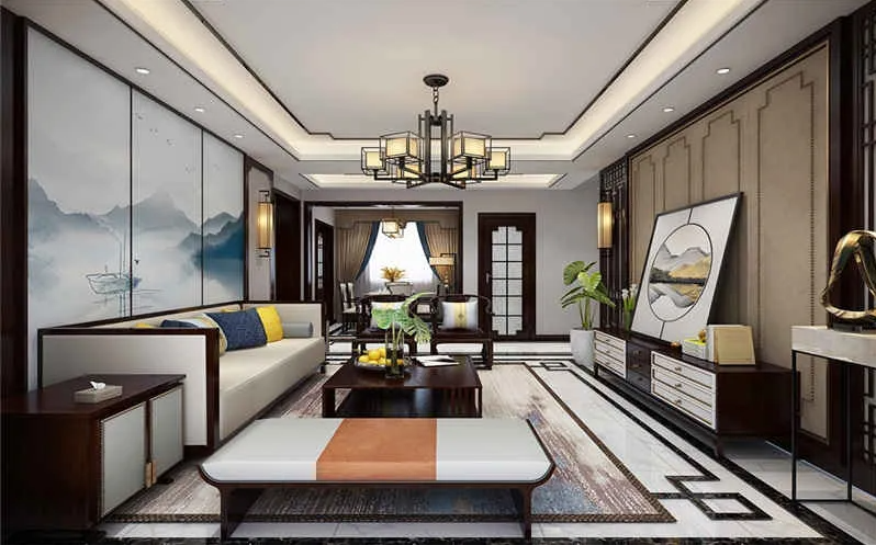 100种，新中式装修设计方案，不可能没有一种适合你的爱家。
