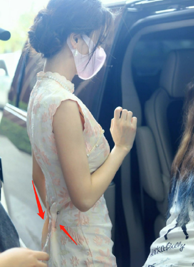 angelababy|Baby穿旗袍上车！身材惹火颜值如仙，离开黄晓明后越来越美了