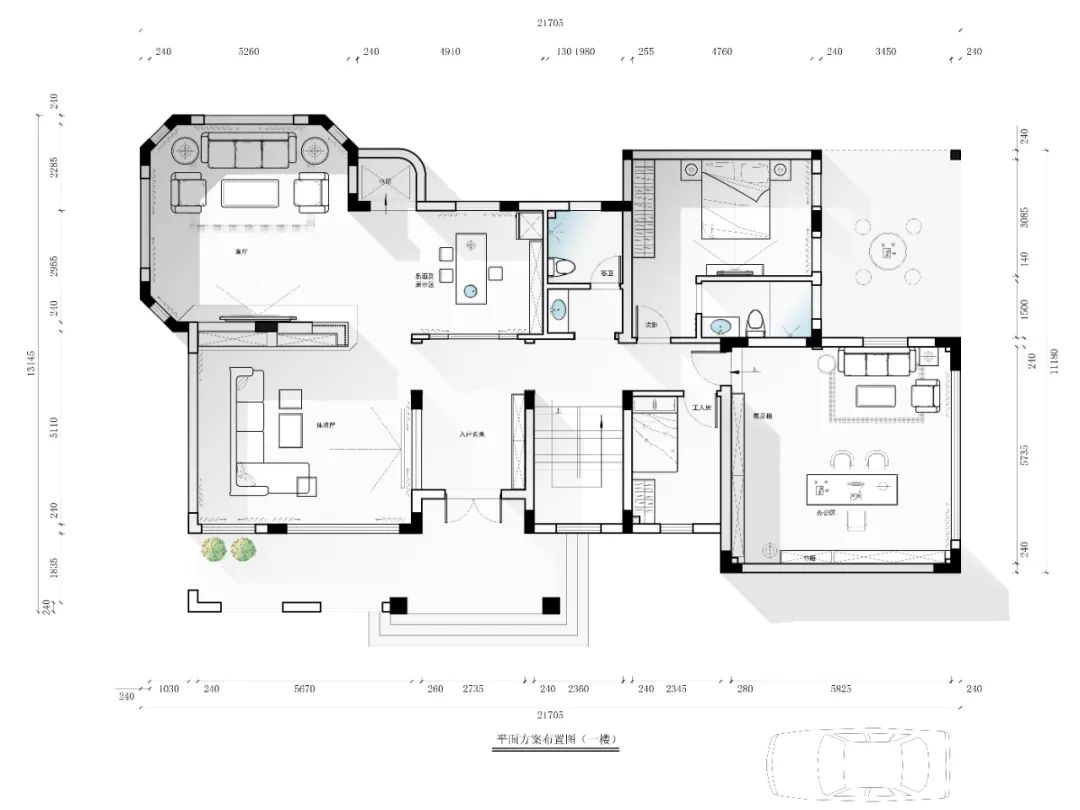 大咖设计|桂林杰特装饰闫晶晶案例欣赏 轻奢风独栋别墅实景