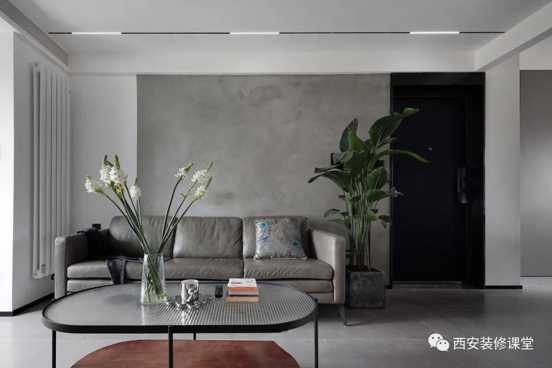 95m2三室黑白灰，年轻人的婚房