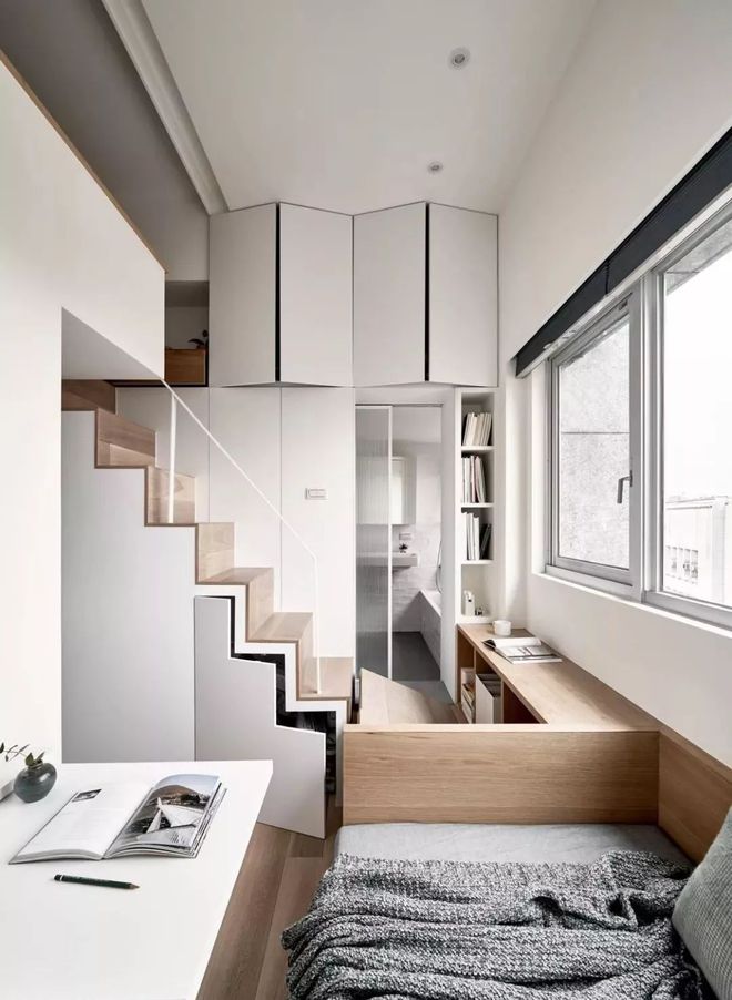 复式楼梯底下还空着?像这样改造,空间利用率大大提升!