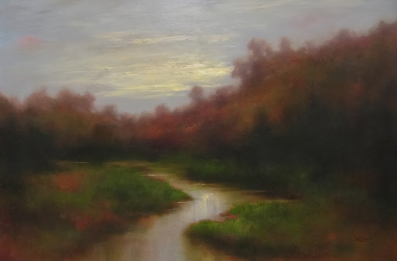 |美国画家Penny Billings 大气磅礴的朦胧风景