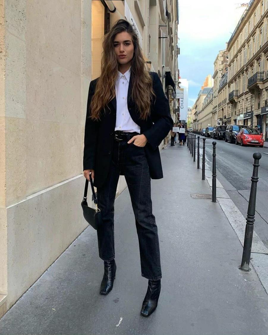 佩服巴黎女人，她明明是个“女牙医”，却比一般博主都会打扮