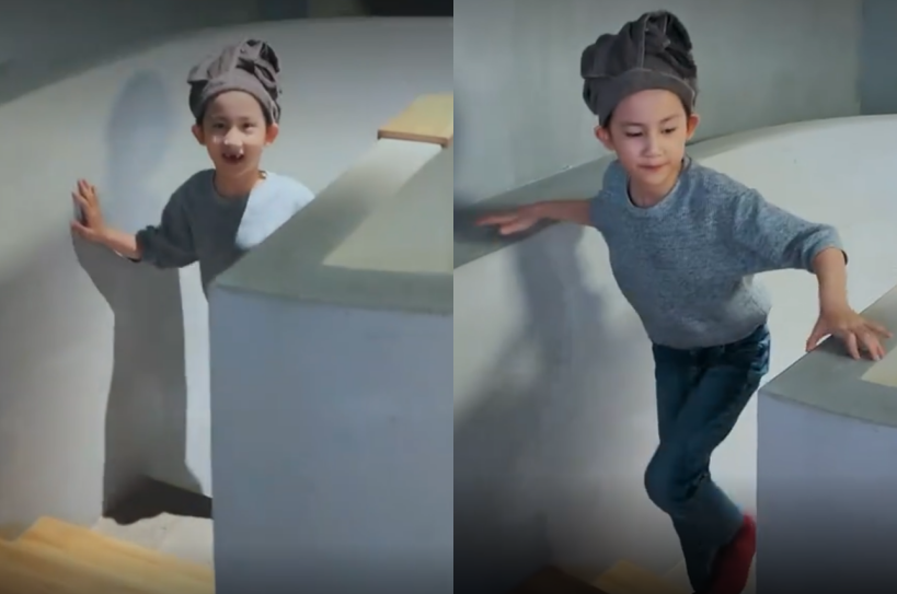 孙莉|孙莉带8岁女儿烫头发，多妹缺两颗门牙太抢镜，五官精致超像姐姐