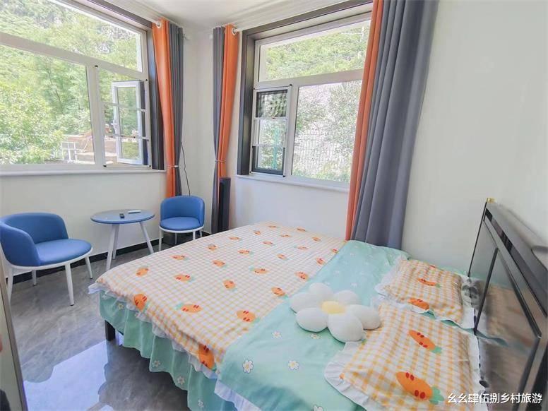 房山|北京房山兰庭雅居民宿,临山静谧庭院,5间客房均直面无敌山景!