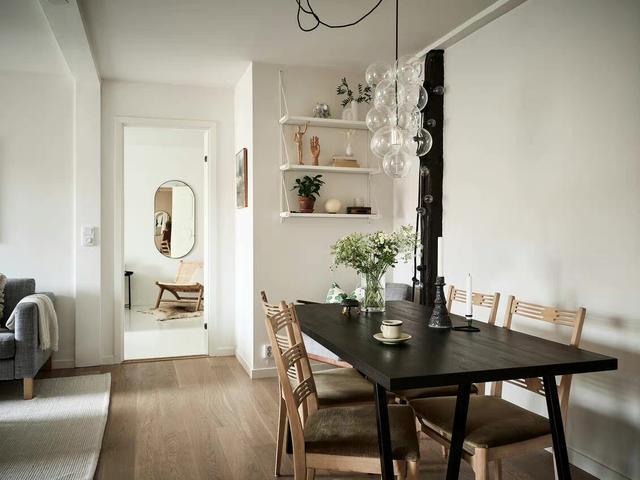 清新又接地气的小户型,米色调年轻有活力,平凡的家具搭出不俗感