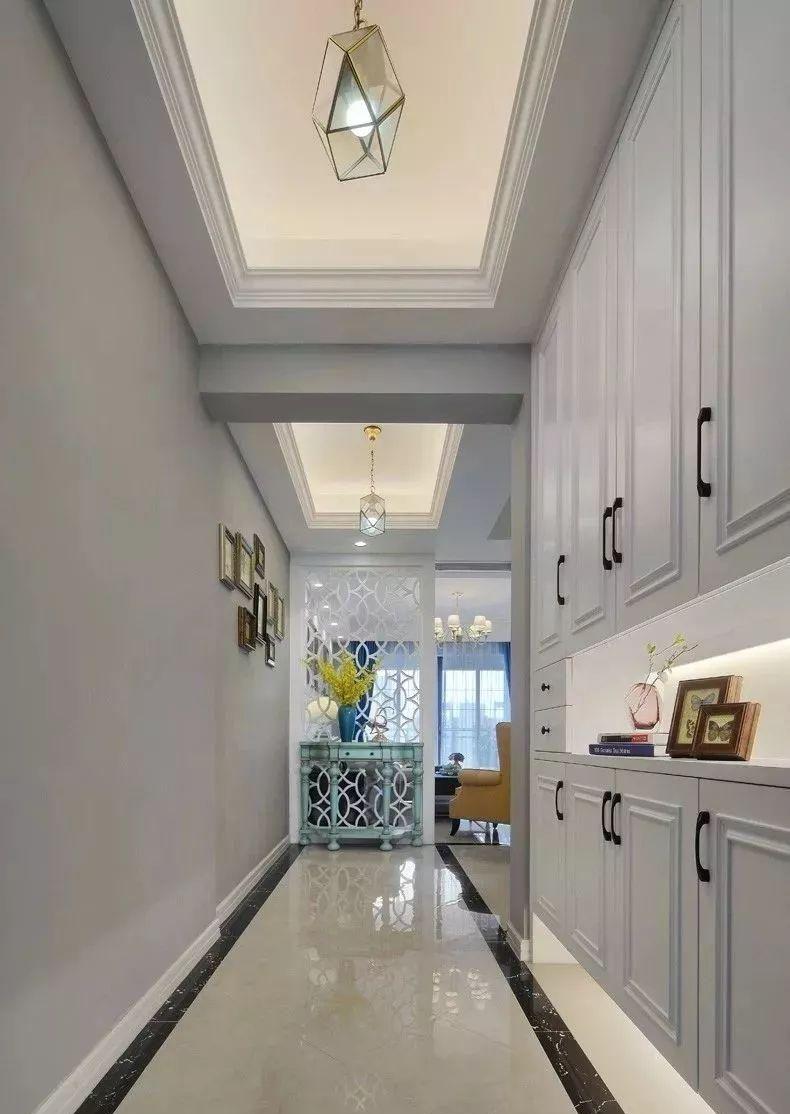 20万装128㎡实用简美风，餐厅就连20公分的墙面都不放过！