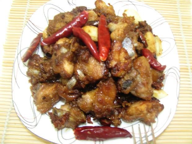 火辣辣的鸡块，火辣辣的味道