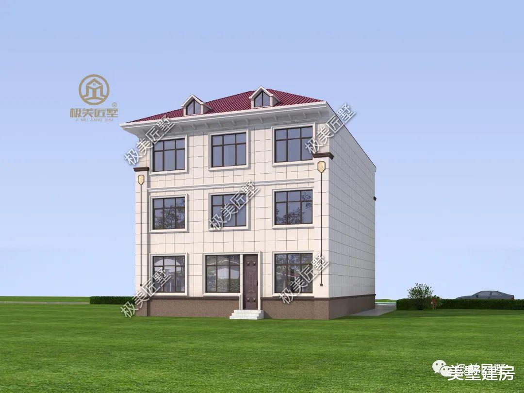 最气派的农村豪宅,占地260平,挑空客厅旋转楼梯精致奢华!