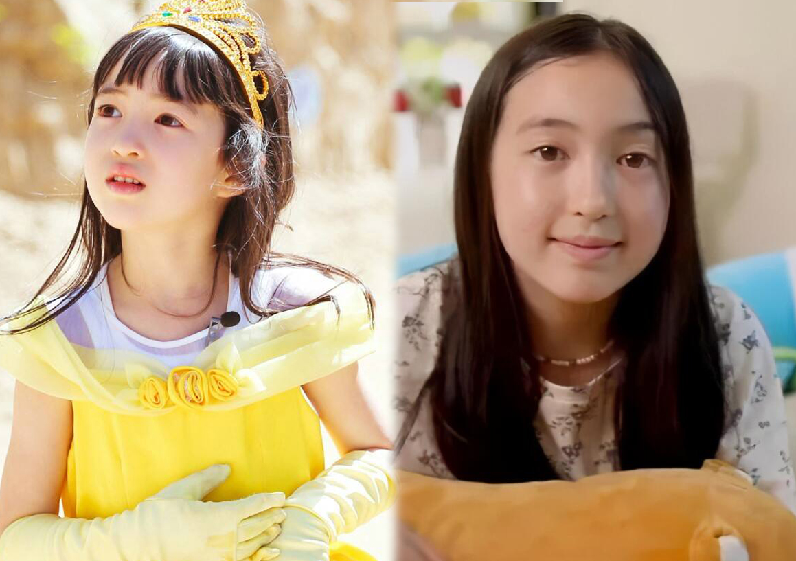 爸爸去哪儿|《爸爸去哪儿》10位女孩颜值变化大：丑萌的已逆袭，最美的到了尴尬期
