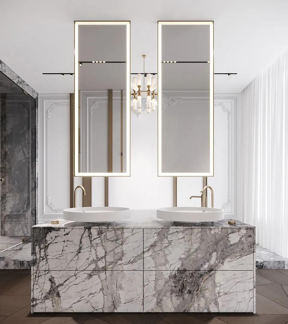 浴室设计|不同元素与大理石巧妙融合,这么有趣!赶紧码住~