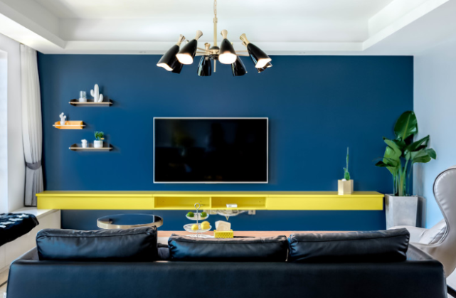 还在做老土的电视背景墙?现在电视都流行这样放,柜子电视美翻了