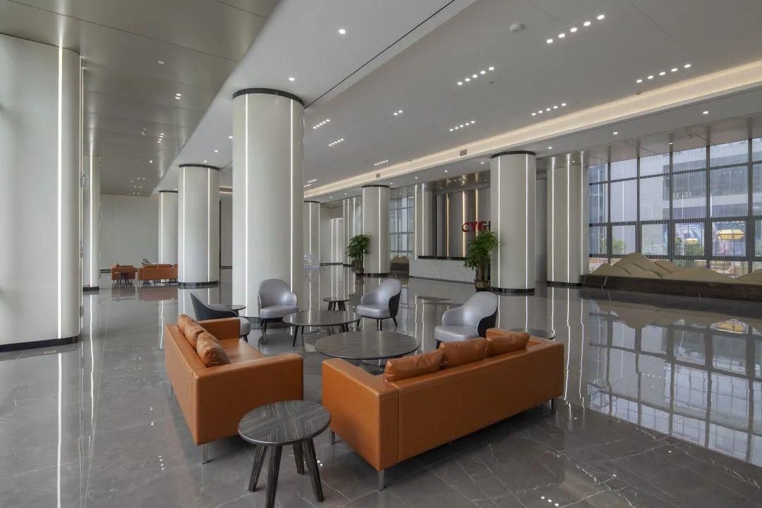 中国500强企业科技园研发楼装修设计-广东珠海园区