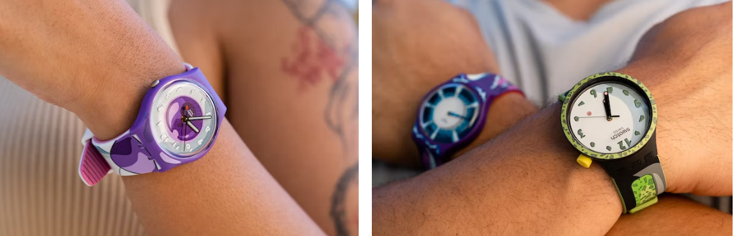 SWATCH|斯沃琪龙珠 Z 系列动漫腕表