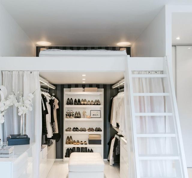 卧室太小?试试将床抬高1m, 马上出多3收纳空间