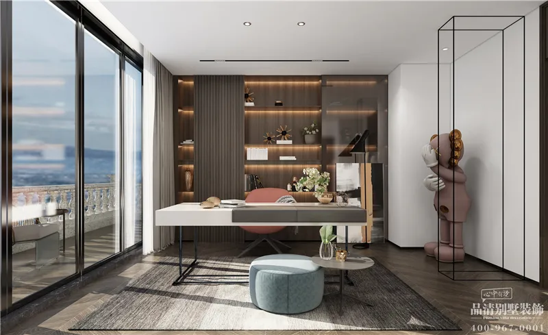 别墅装修 | 现代轻奢风格800平米案例赏析