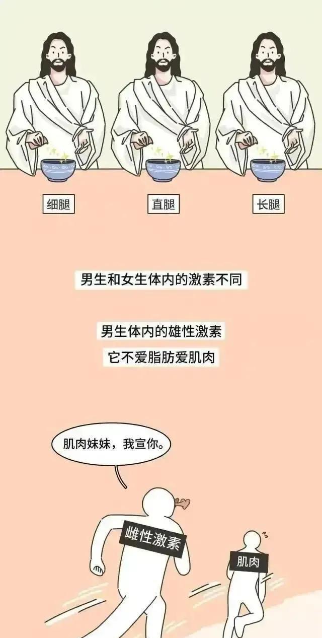 面条 大腿上的肉为何减不掉？腿粗的女孩可了解