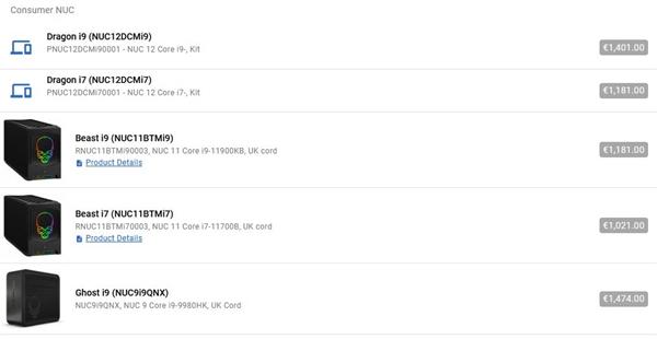Windows11|价格上万！Intel 12代NUC迷你机至尊版泄露：首次可升级CPU