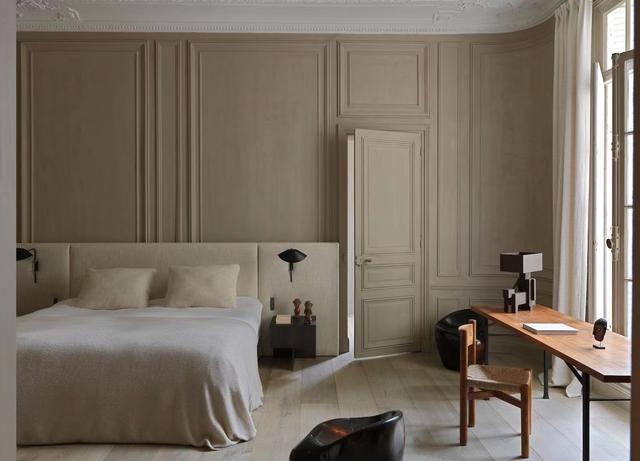 巴黎时尚女主的家：精致的装饰线，安静极简，那叫一个高级有气质