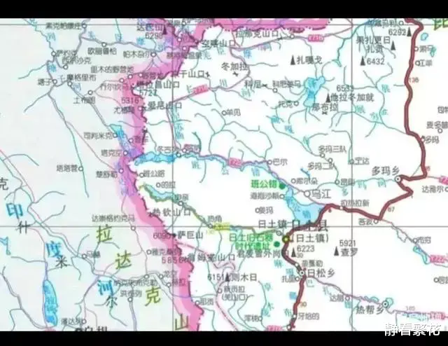 |班公湖为何从我国内湖变成中印界湖