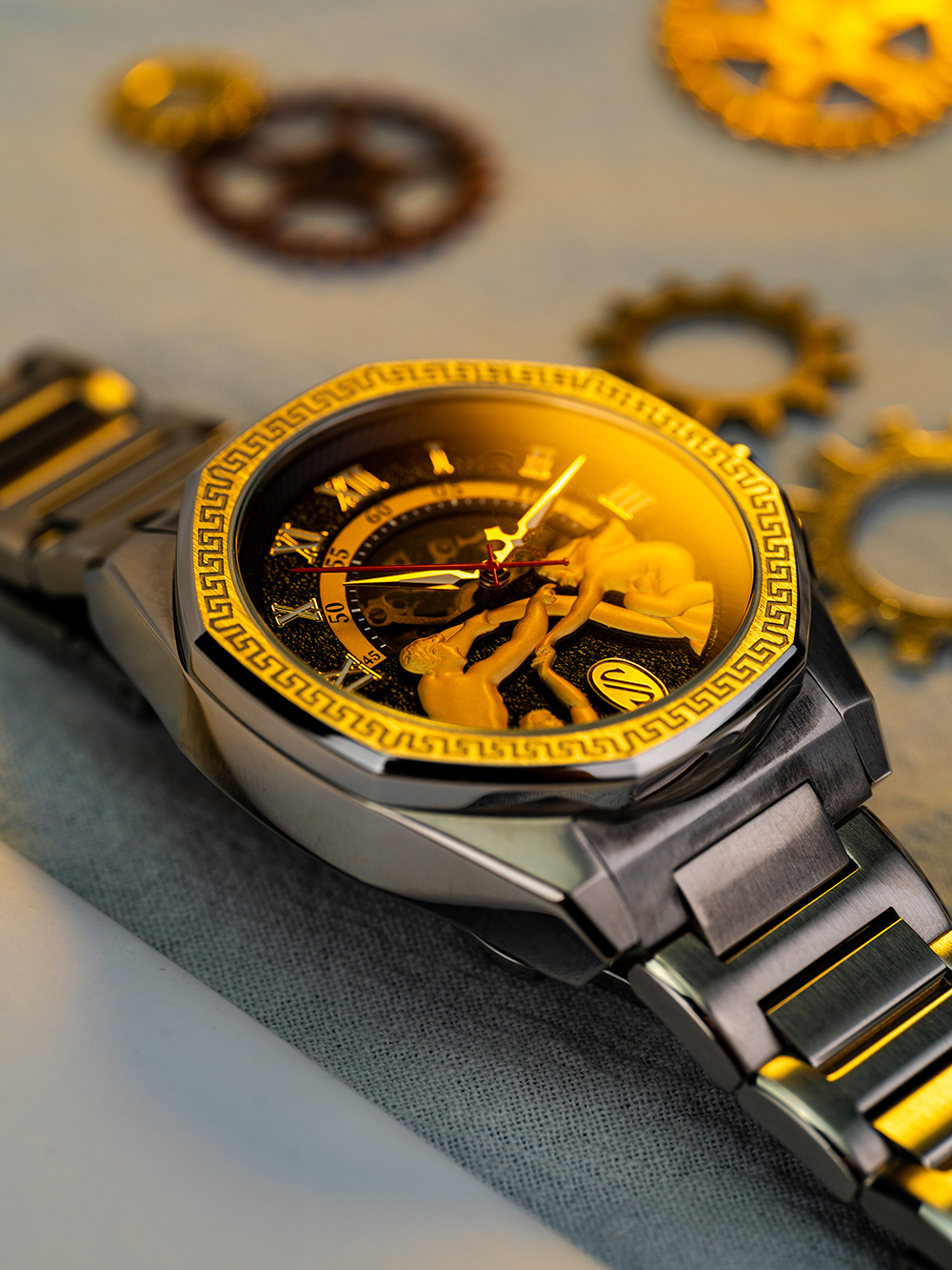 时尚霸气男士手表，不再抱怨手不好看了