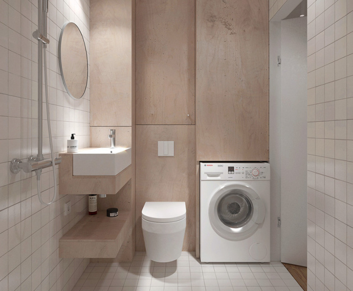 30平米怎么做到五脏俱全,看完这套房你就知道怎么装了!