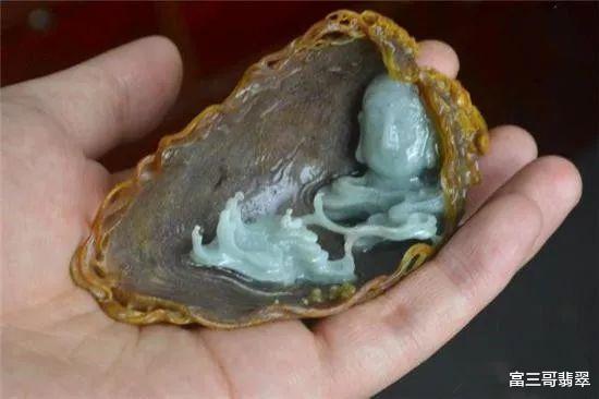 玉雕|玉赏 ▏砖头料变废为宝，玉雕师神了！