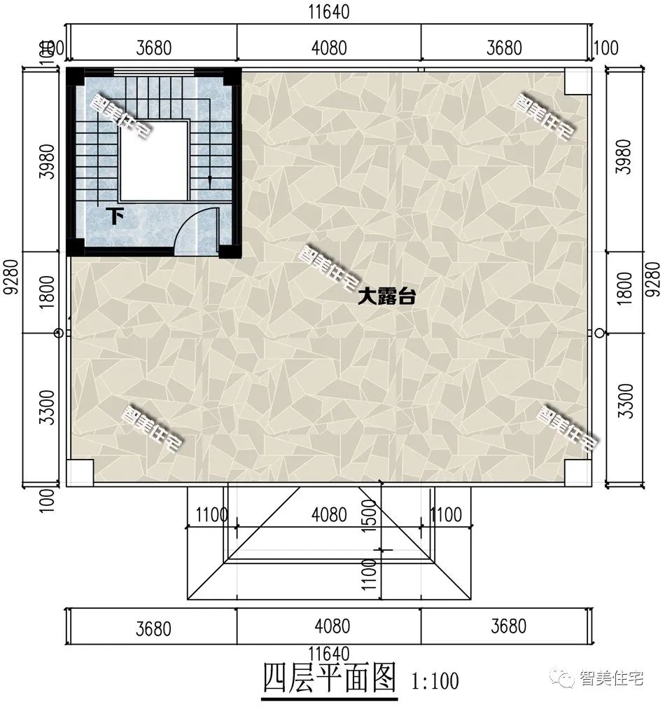 卫生间|平顶三层半别墅，每层一户的兄弟叠拼住宅，这样建房造价很低