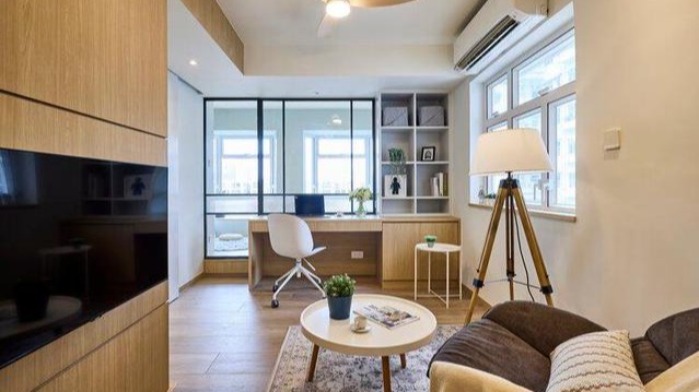 香港90后夫妇挤35㎡小宅,最小空间仅3㎡,却说:我们的已经很大了