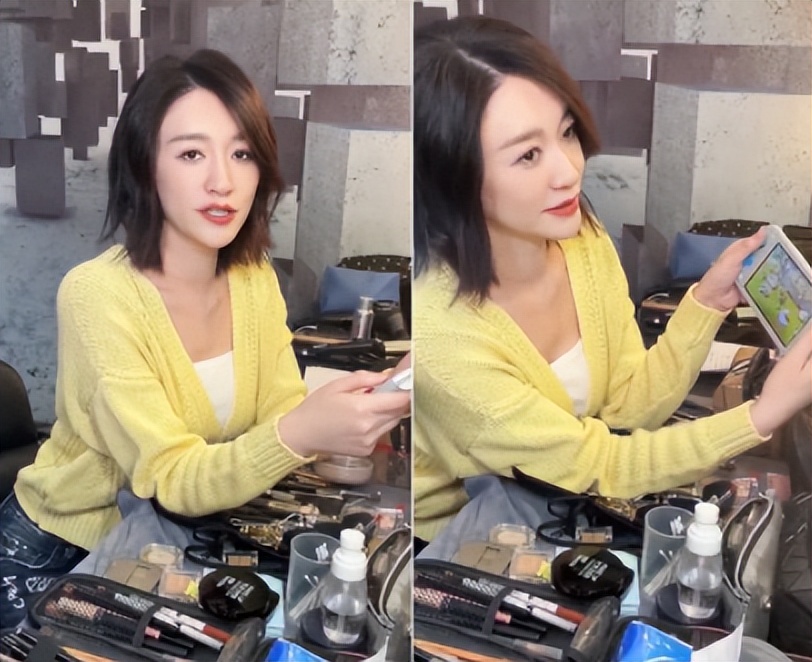 李小冉|李小冉街头骑单车!穿短裤炫嫩白长腿,坐姿豪迈眼神风情